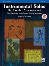 INSTRUMENTAL SOLOS BY SPECIAL ARRANGEMENT TENOR SAX BK/CD cover Thumbnail